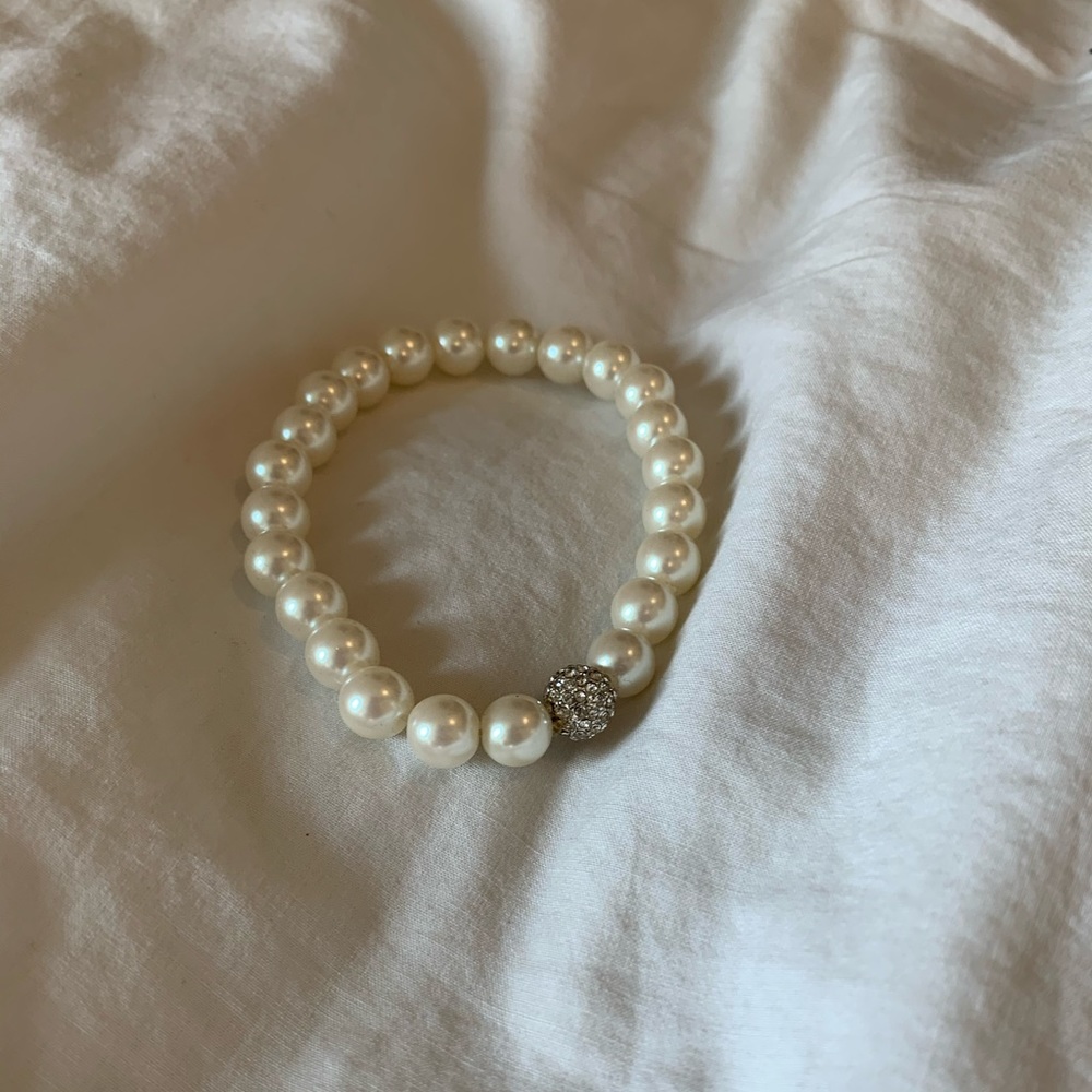 Elastic Pearl Bracelet (REAL PEARLS)